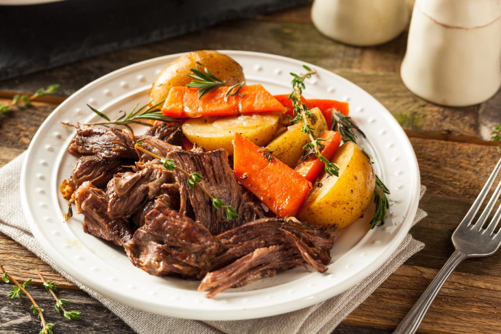  slow cooked pot roast