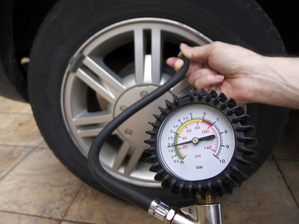 Tire-pressure gauge