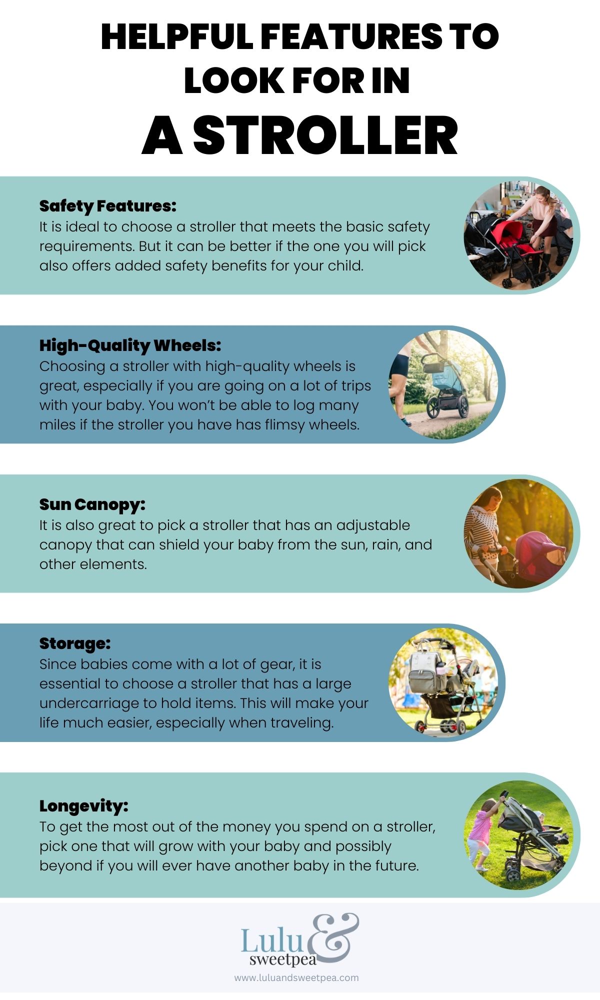 Helpful Features to Look for in a Stroller