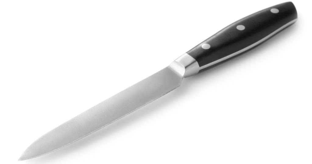 a utility kitchen knife