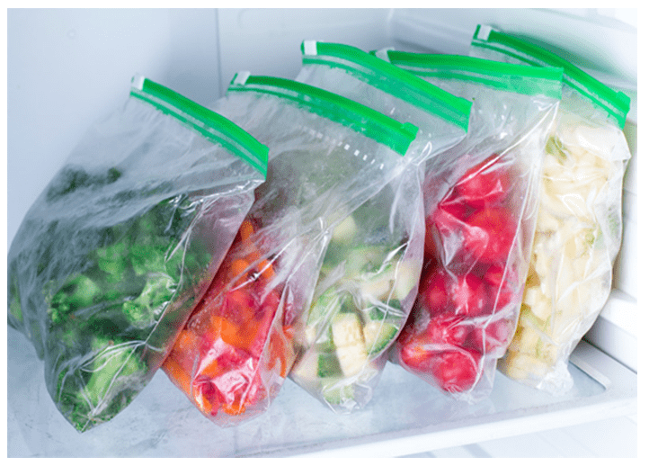 Freeze Fruit & Vegetables