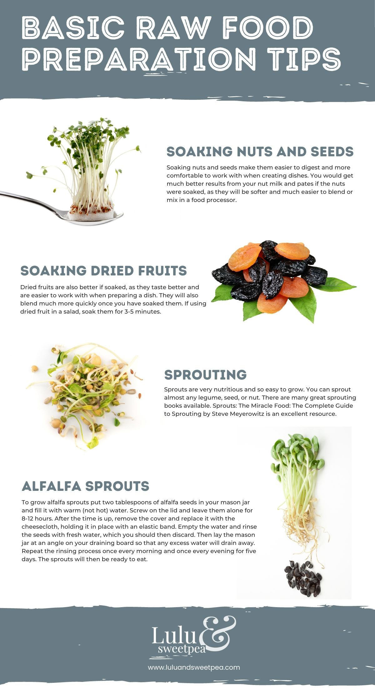 Basic Raw Food Preparation Tips