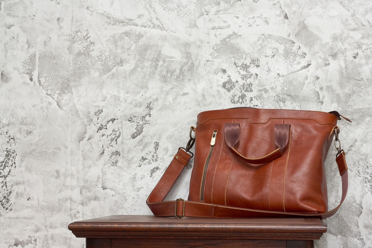 Leather business bag